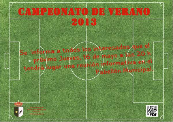 CARTEL CAMPEONATO DE VERANO