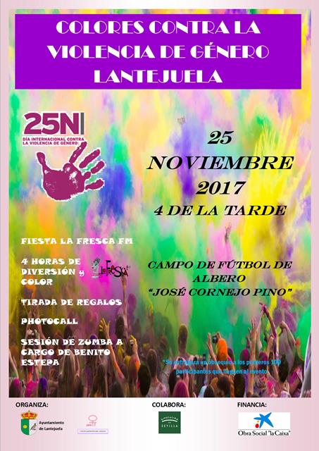 CARTEL FIESTA DE COLORES