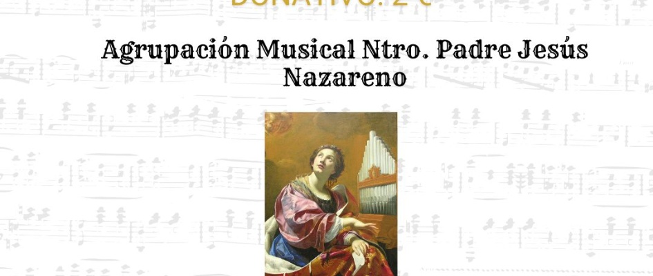 Cartel Concierto Santa Cecilia