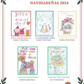 Cartel ganadores Concurso Postales 2024