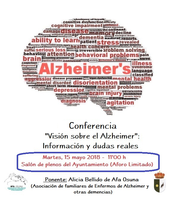 Charla sobre demencias y alzheimer