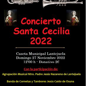 Concierto Santa Cecilia Cartel 1