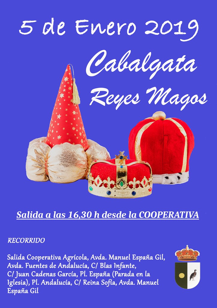 cartel cabalgata reyes