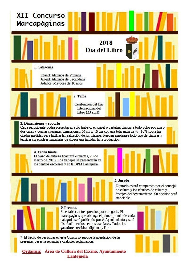 cartel concurso marcapáginas